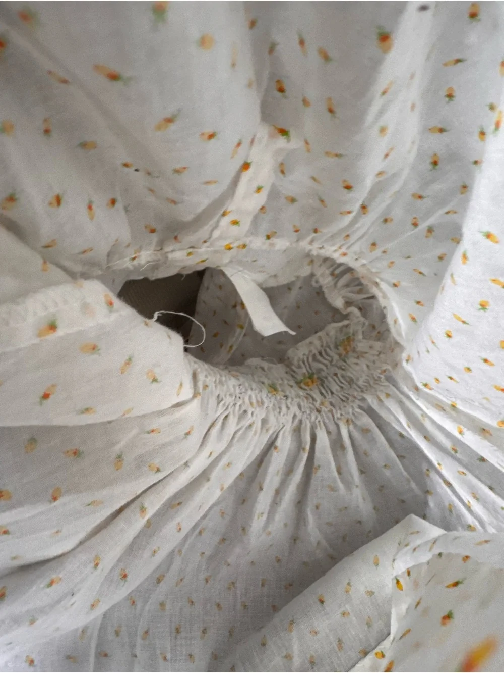 Vintage hand smocked baby dress